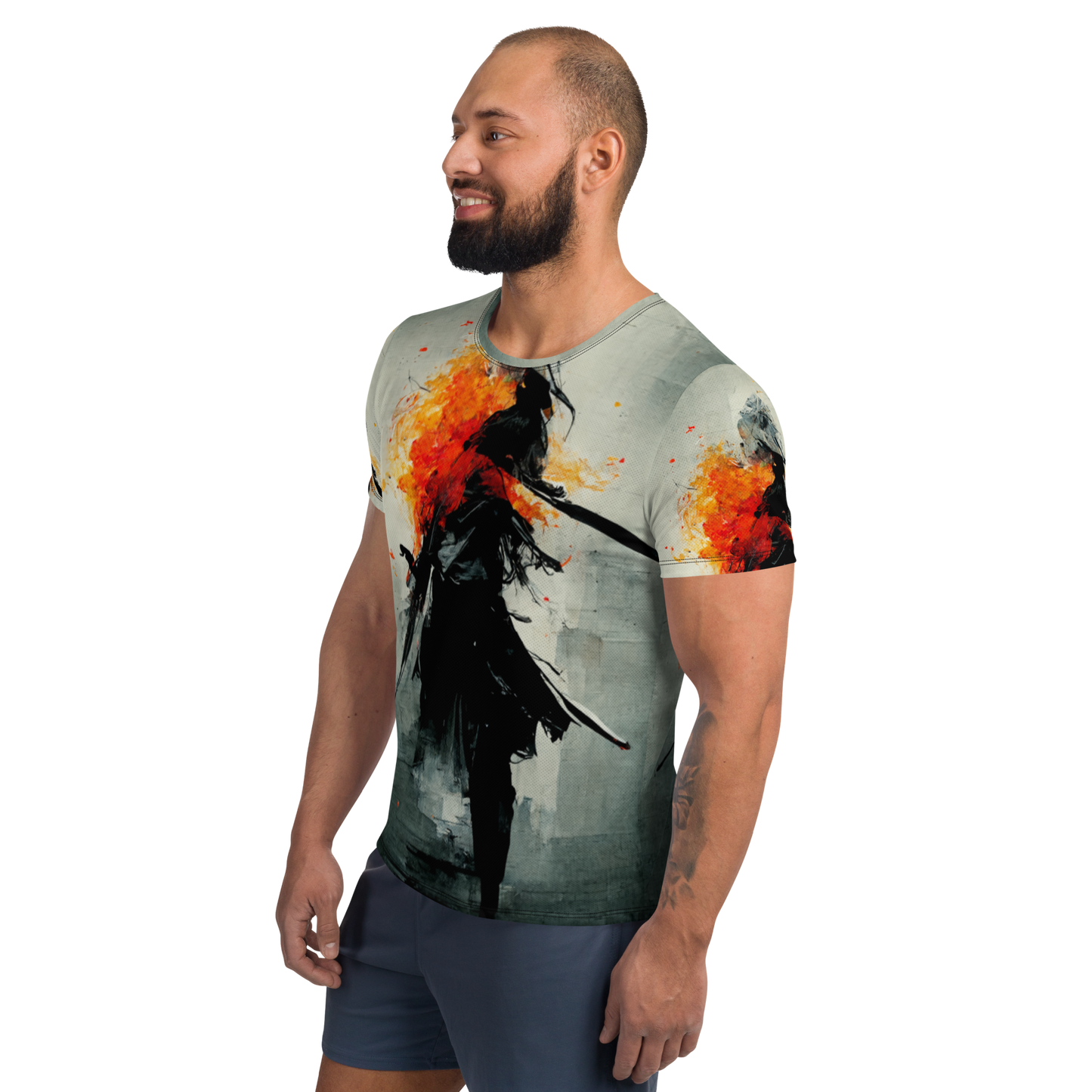 Dark Shogun - Men's Athletic T-Shirt