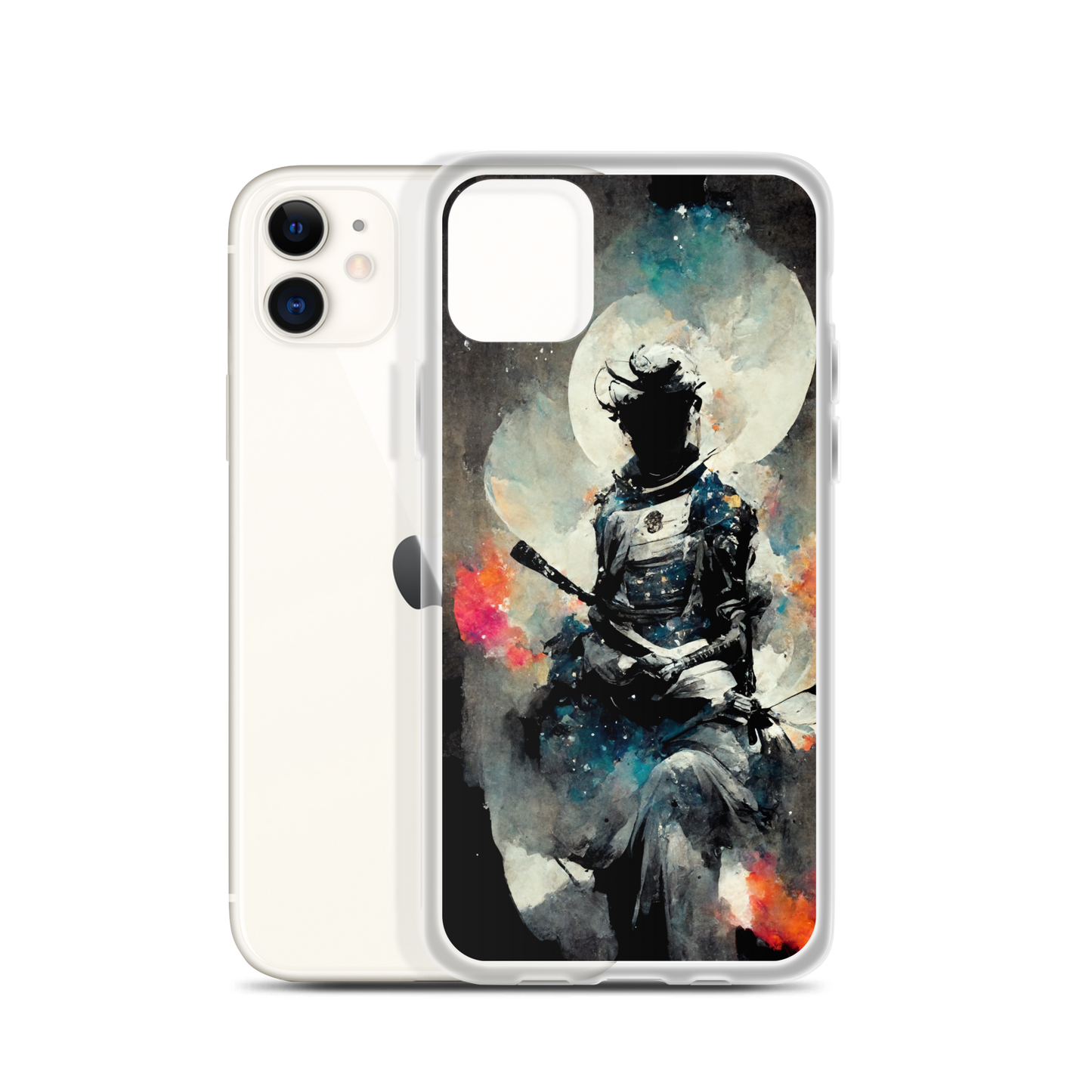 Night Sky Samurai - iPhone Case