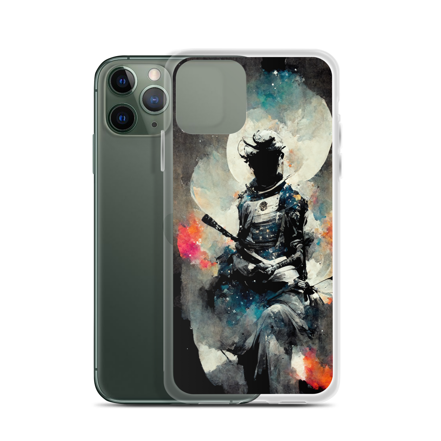 Night Sky Samurai - iPhone Case