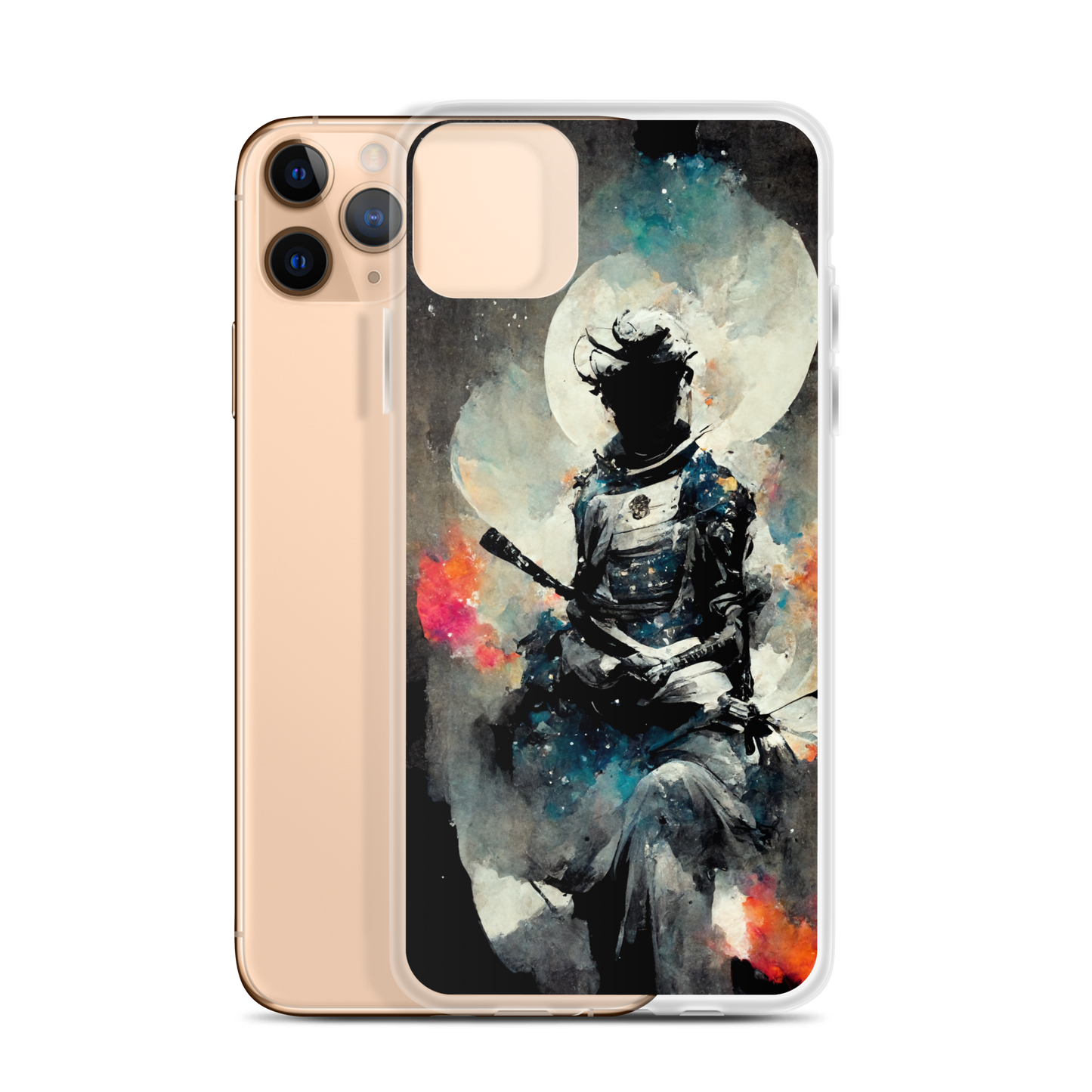 Night Sky Samurai - iPhone Case