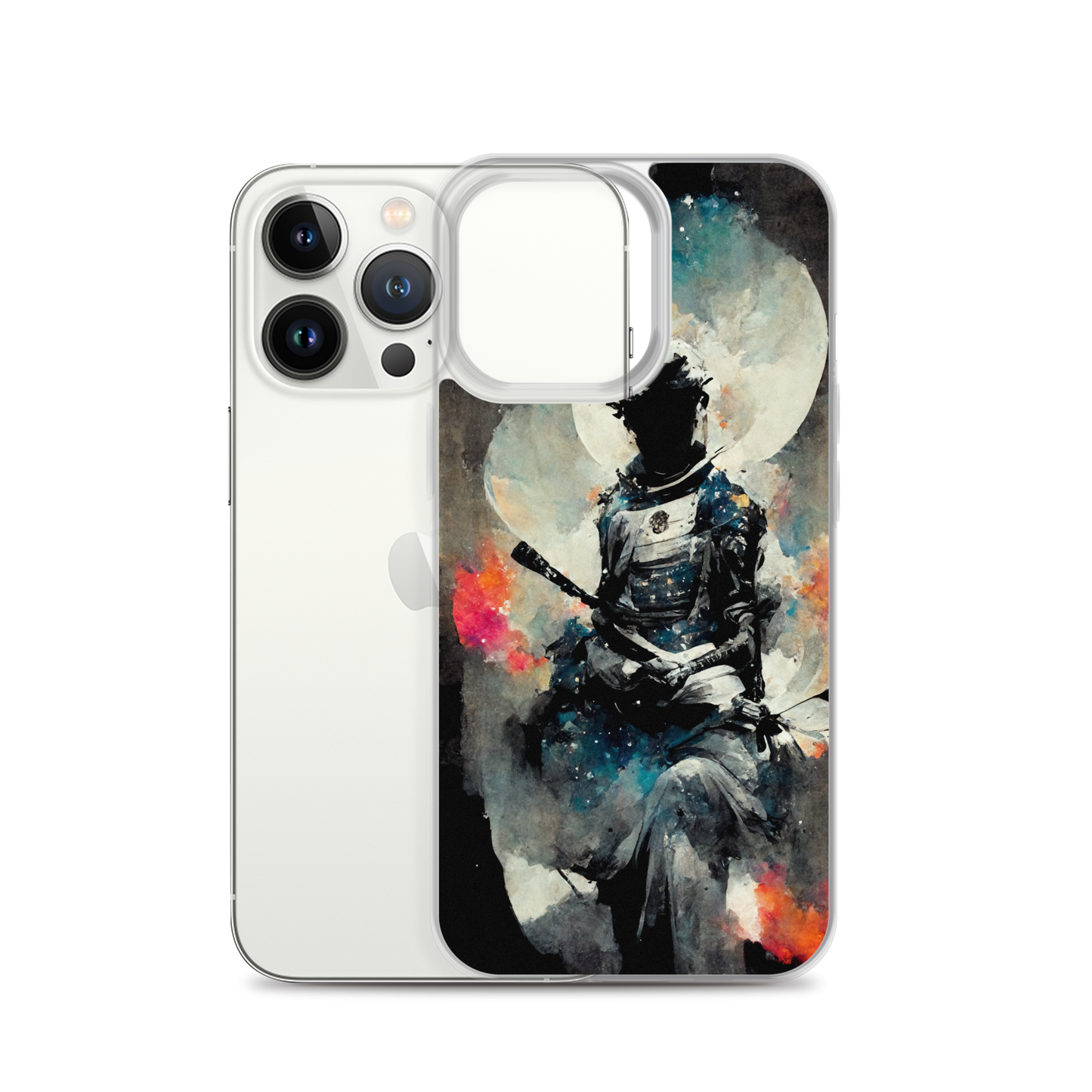 Night Sky Samurai - iPhone Case