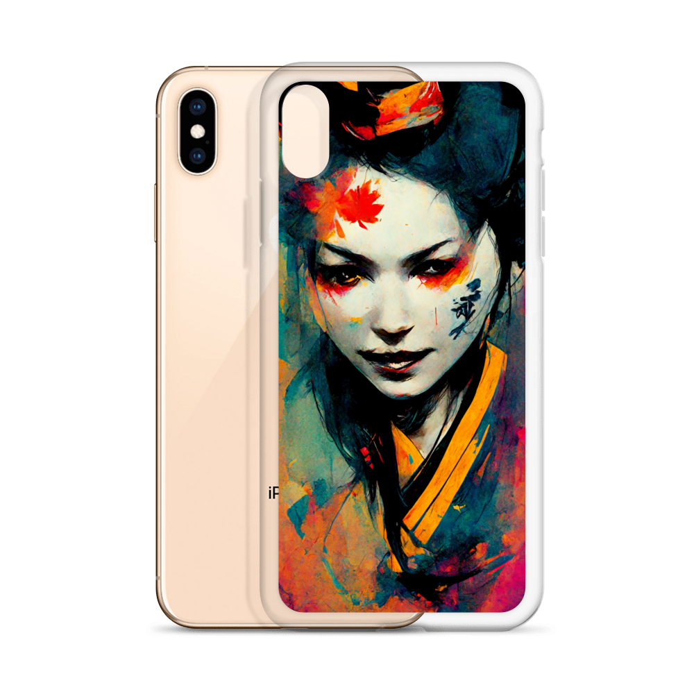 Geisha - Colorful iPhone Cases