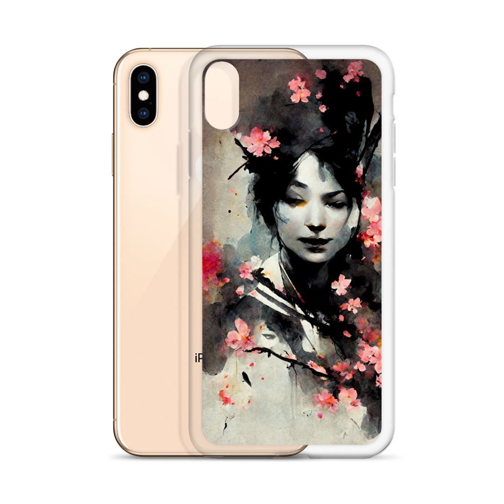 Geisha Sakura Blossom - iPhone Case