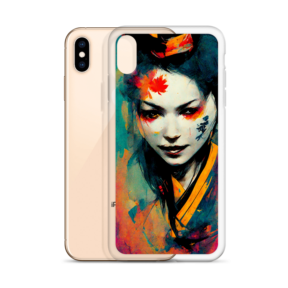 Geisha - Colorful iPhone Case