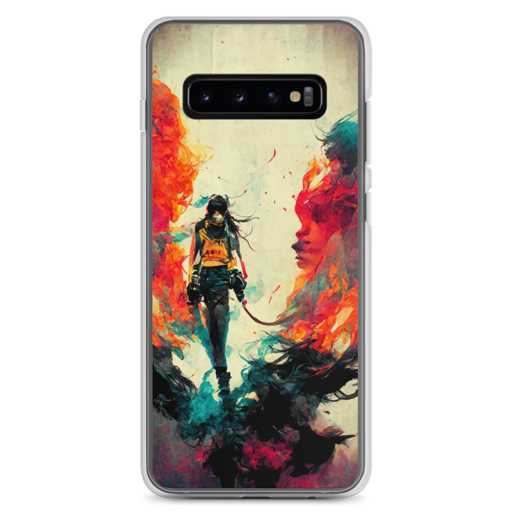 Female Samurai - Samsung Cases in Bright Colors