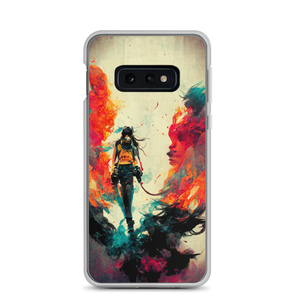 Female Samurai - Samsung Cases in Bright Colors
