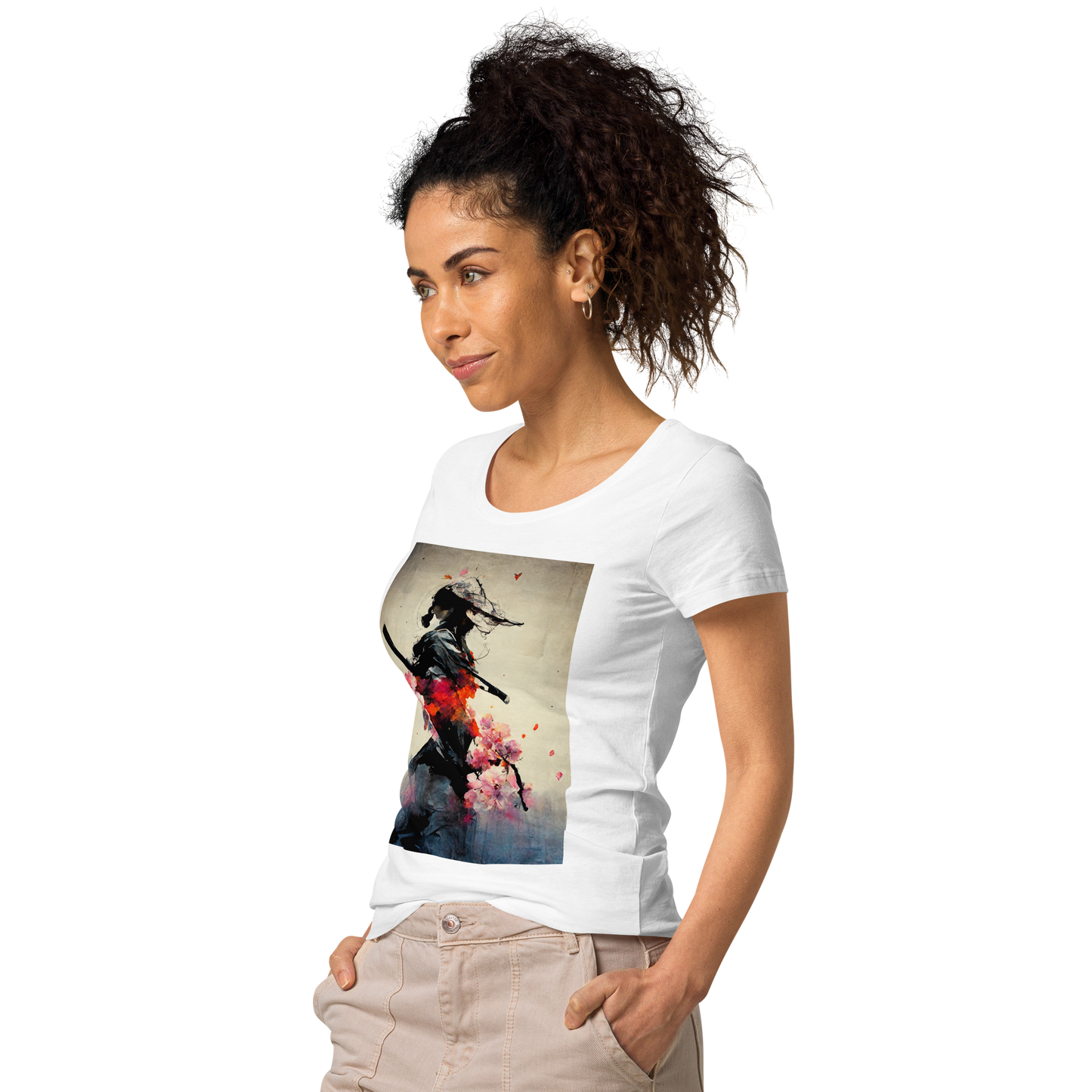 Shadow Samurai Sakura - Women’s Organic T-Shirt