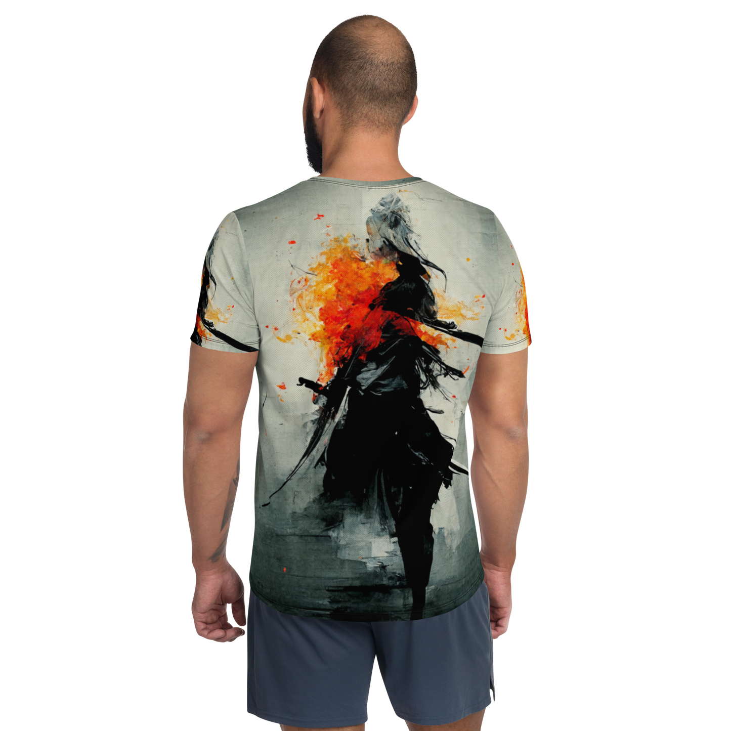 Dark Shogun - Men's Athletic T-Shirt
