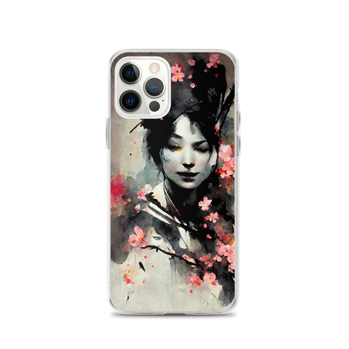 Geisha Sakura Blossom - iPhone Case