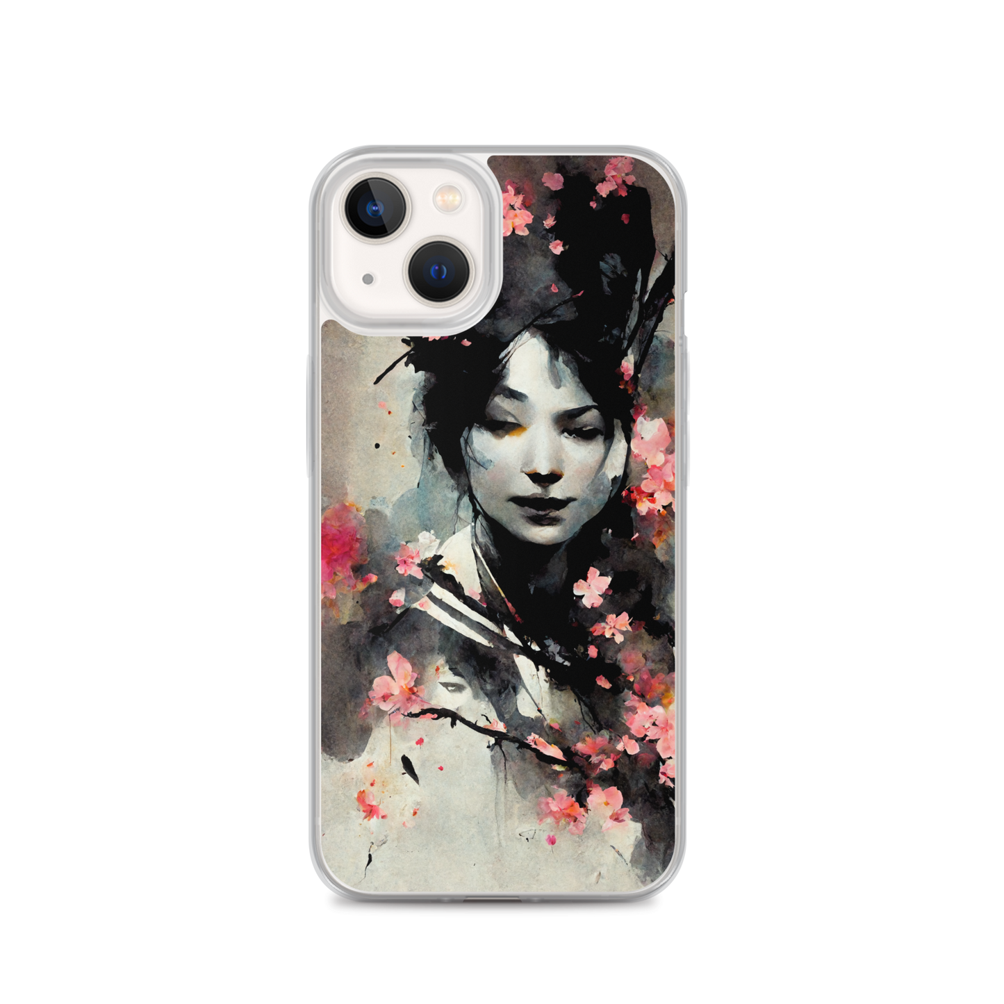 Geisha Sakura Blossom - iPhone Case