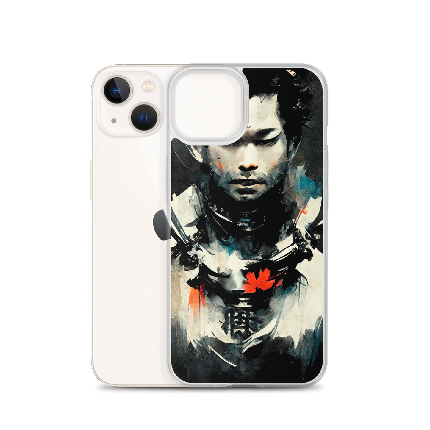 White Samurai - iPhone Case