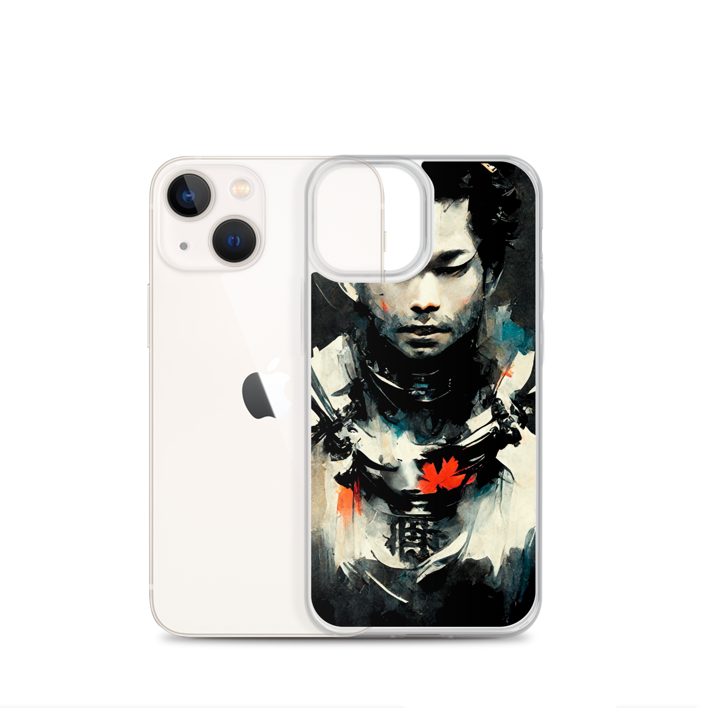 White Samurai - iPhone Case