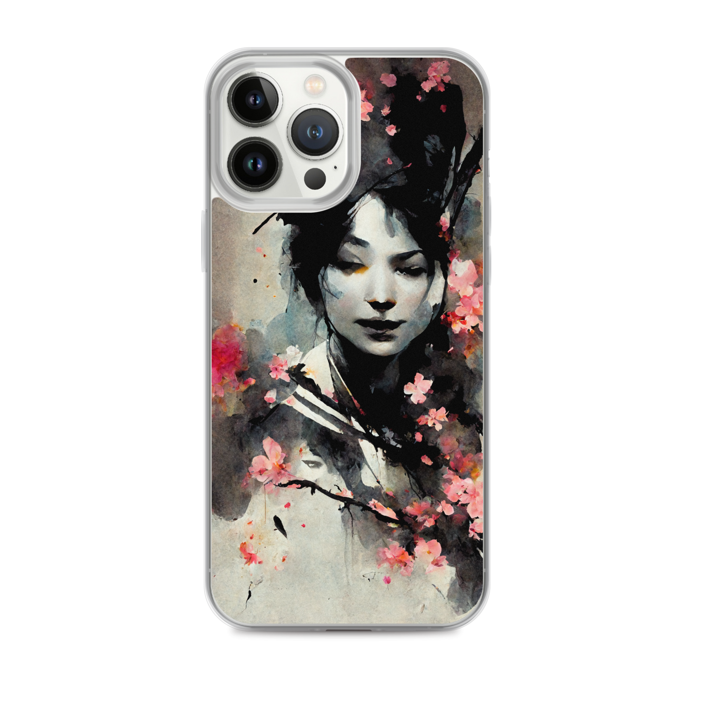 Geisha Sakura Blossom - iPhone Case