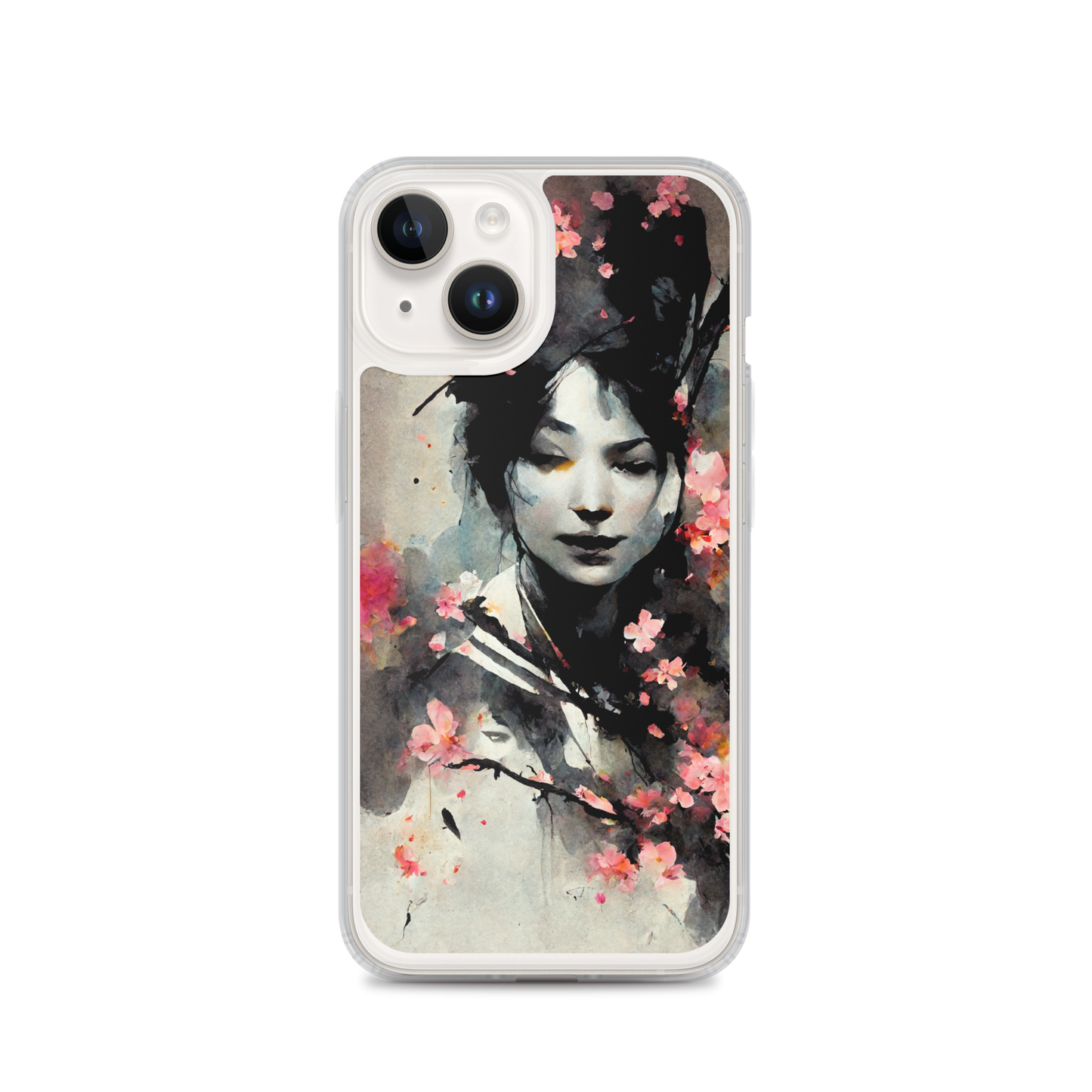 Geisha Sakura Blossom - iPhone Case