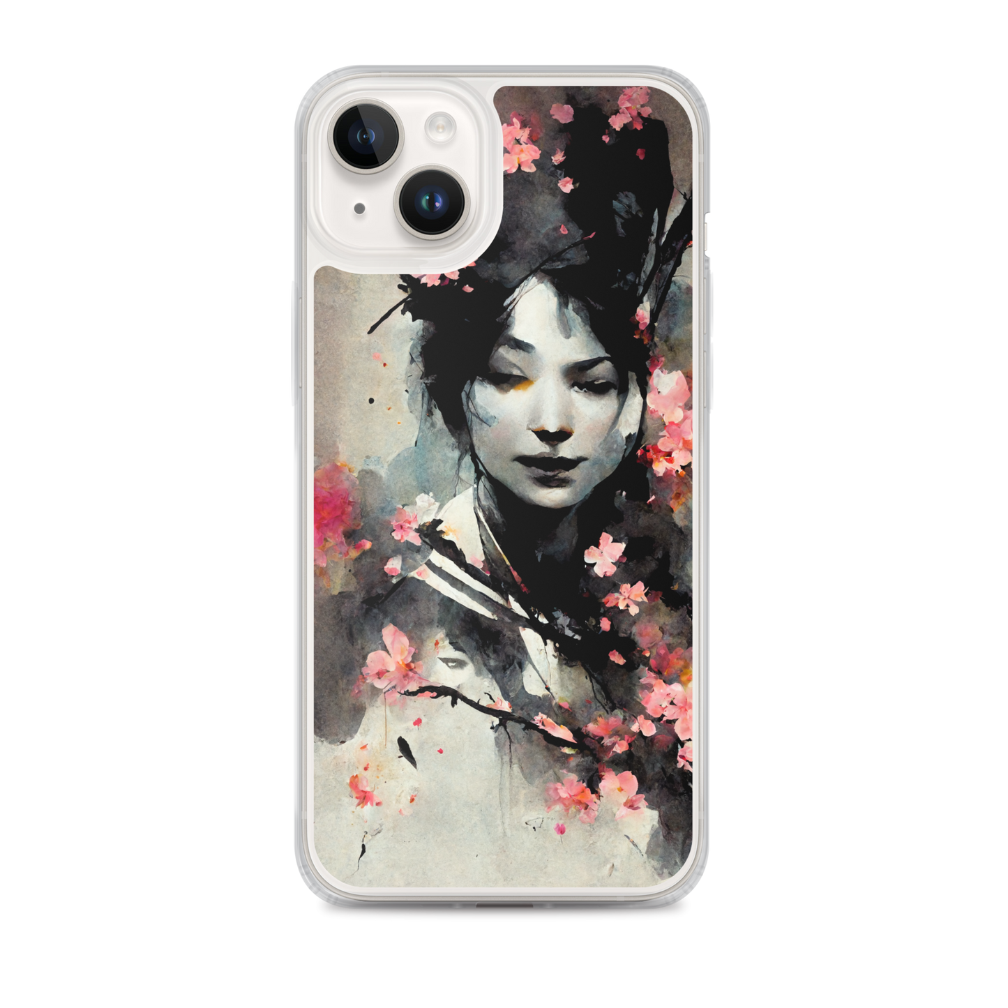 Geisha Sakura Blossom - iPhone Case