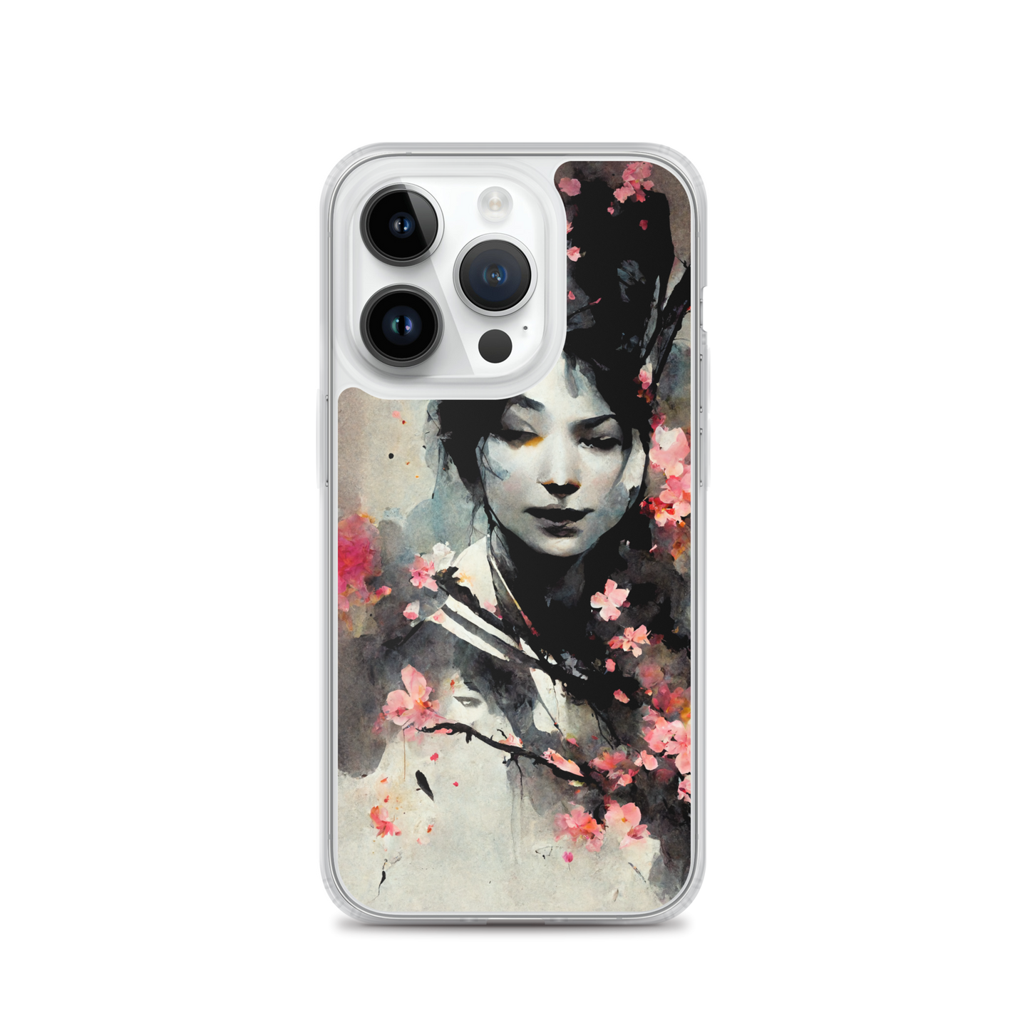 Geisha Sakura Blossom - iPhone Case