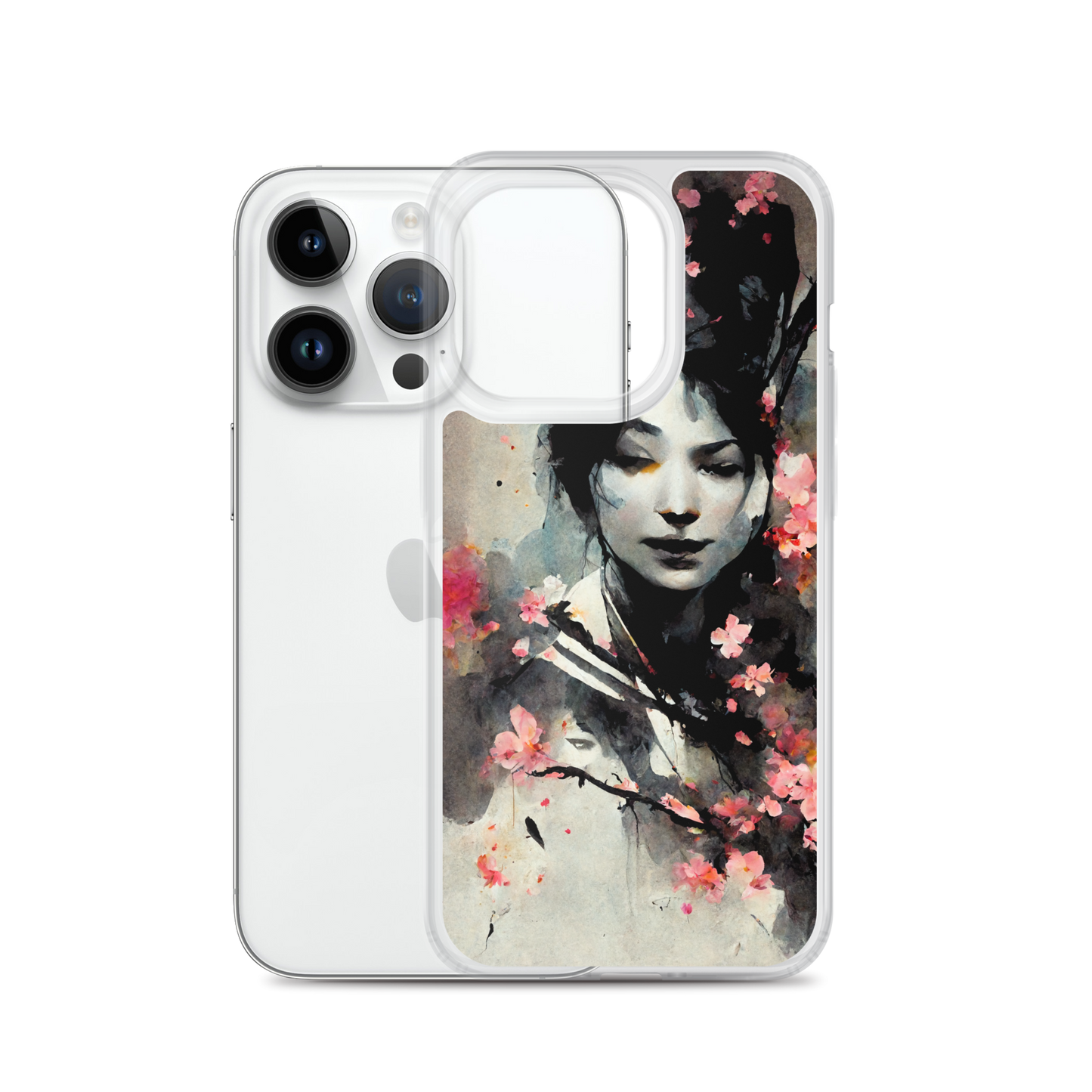 Geisha Sakura Blossom - iPhone Case