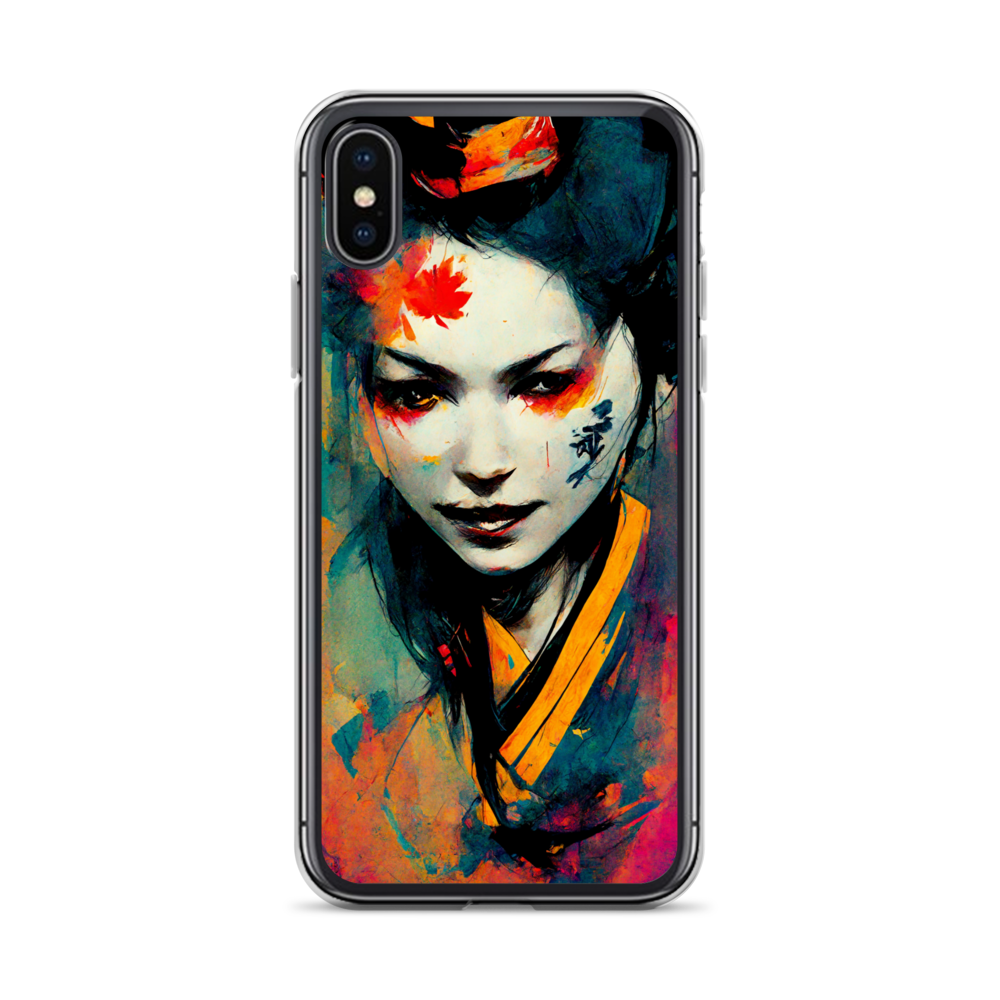 Geisha - Colorful iPhone Cases