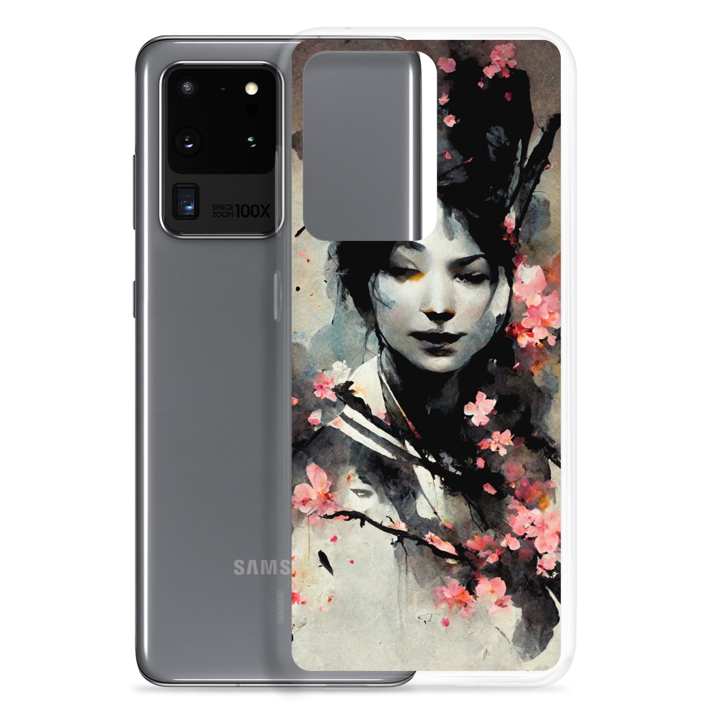 Geisha Sakura - Cherry Blossom Samsung Cases