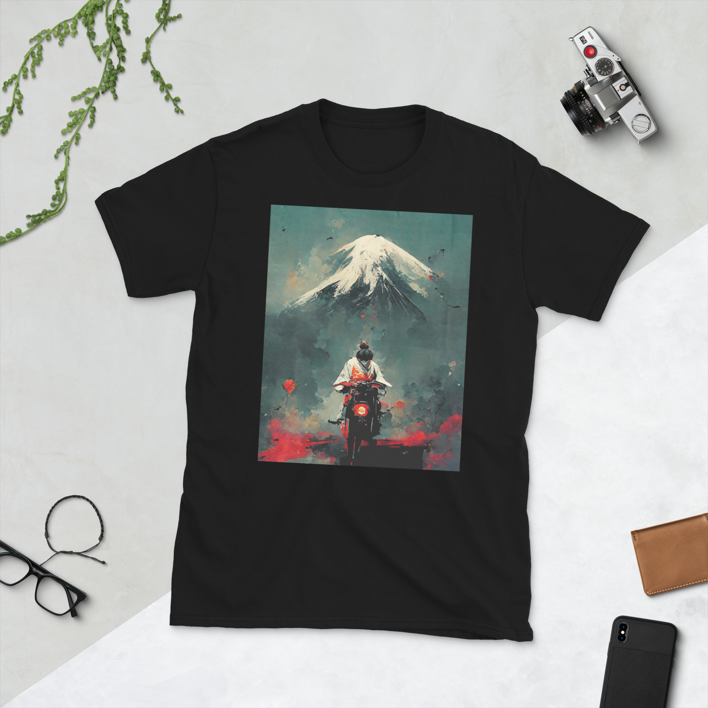 Riding Samurai - Short-Sleeve Unisex T-Shirt