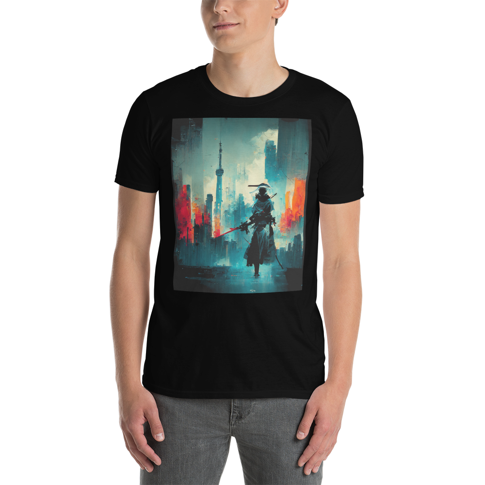 Cyber City Showdown- Short-Sleeve Unisex T-Shirt