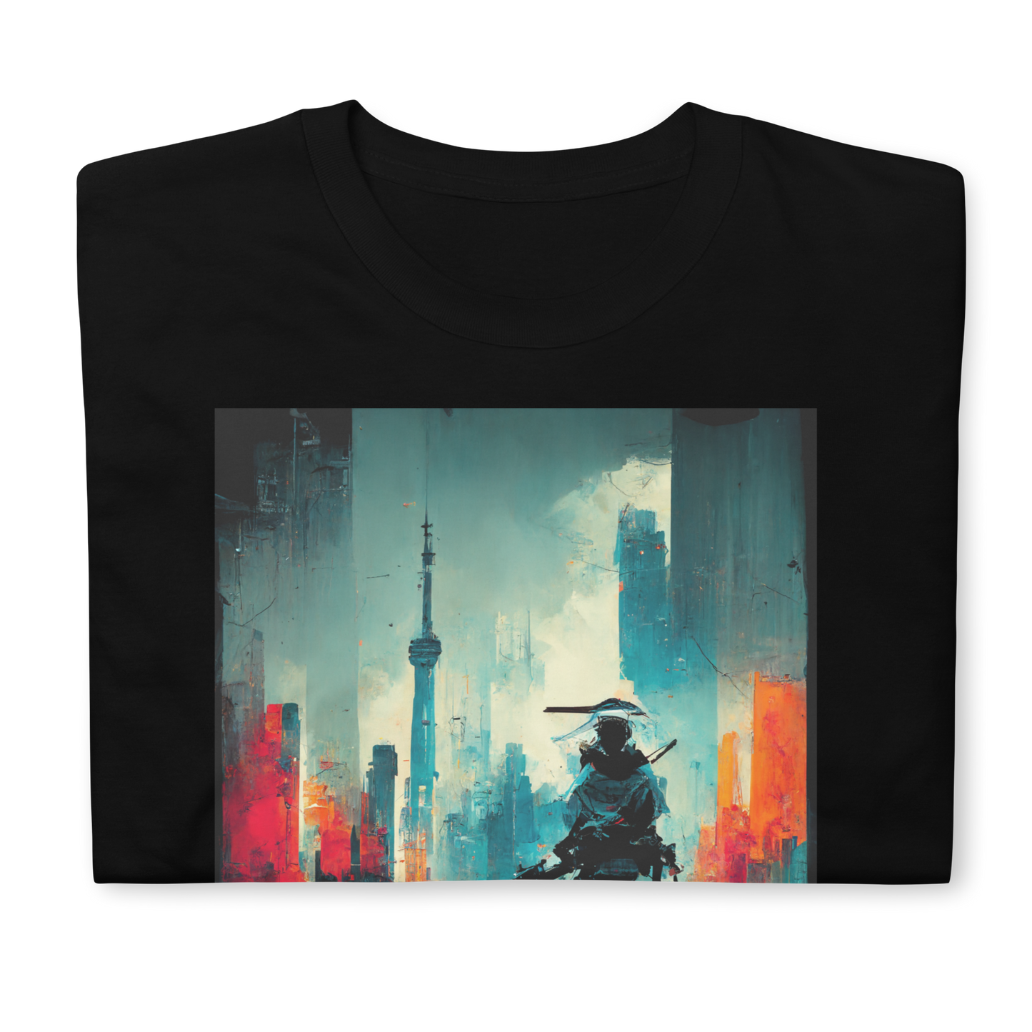Cyber City Showdown- Short-Sleeve Unisex T-Shirt