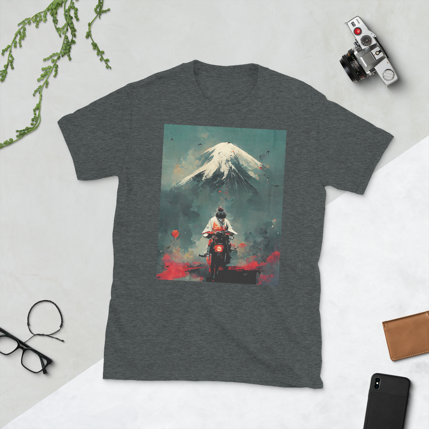 Riding Samurai - Short-Sleeve Unisex T-Shirt