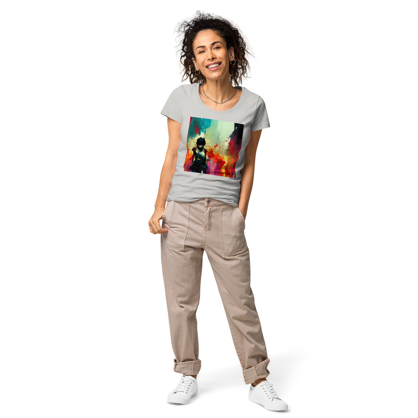 Female Street Ninja - Women’s Organic T-Shirt