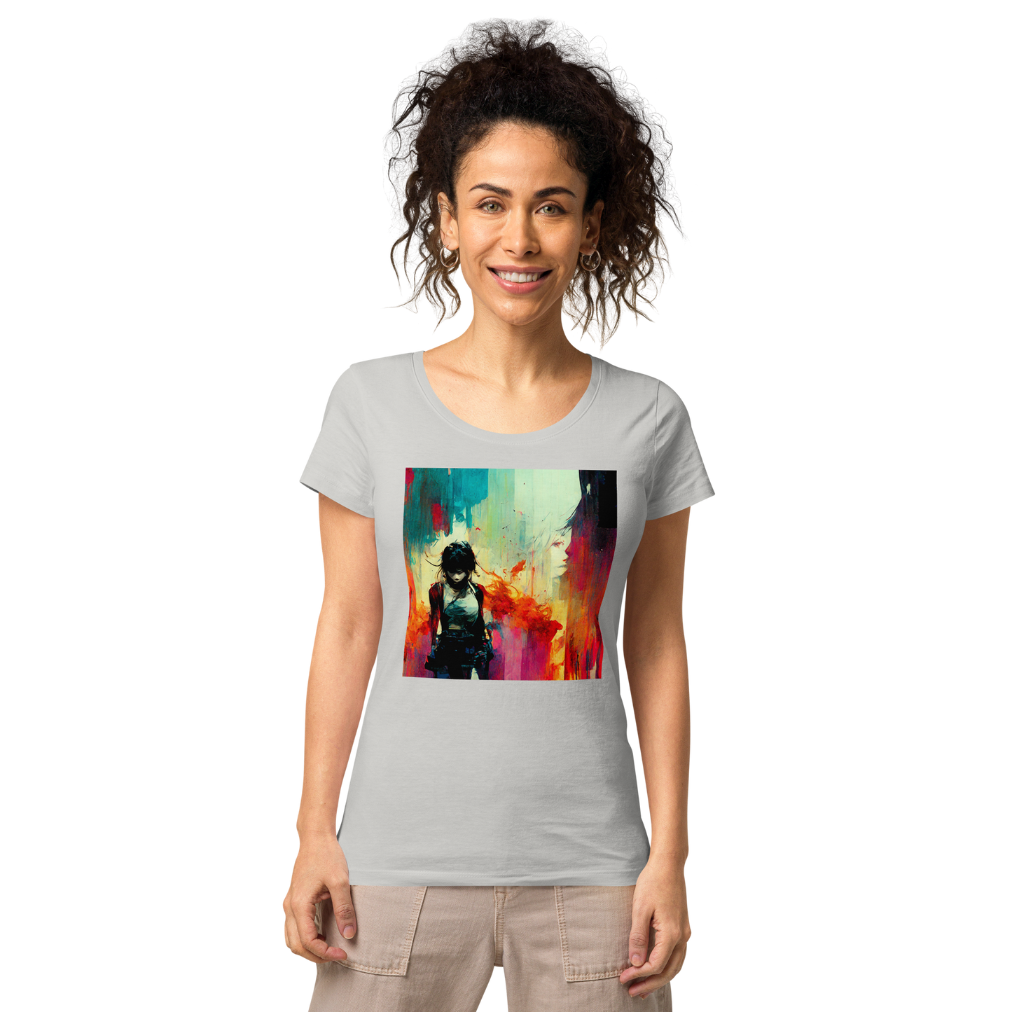 Female Street Ninja - Women’s Organic T-Shirt